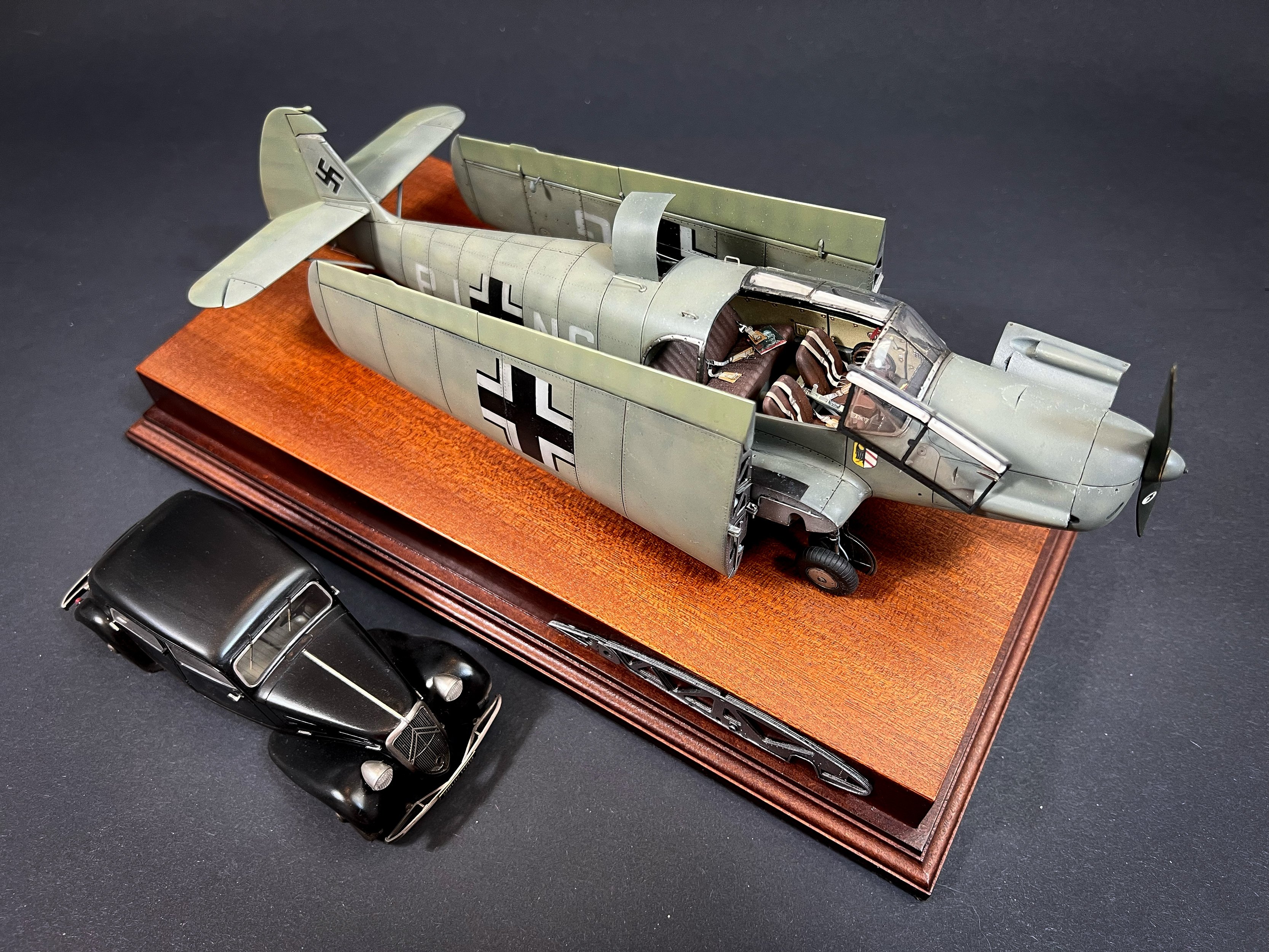 1/32 Eduard Bf-108 Taifun with folded wings