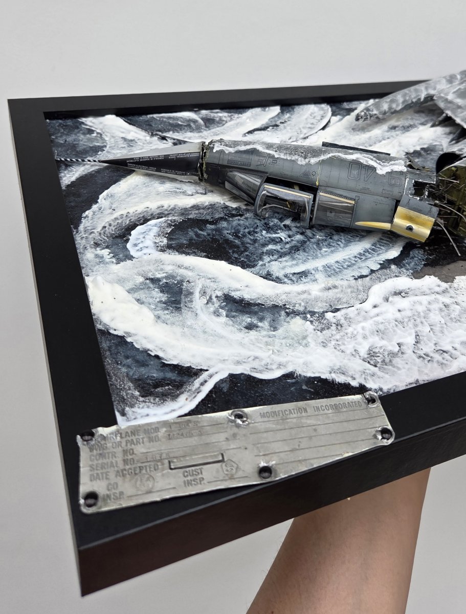 1/32nd F104-S Starfighter crash