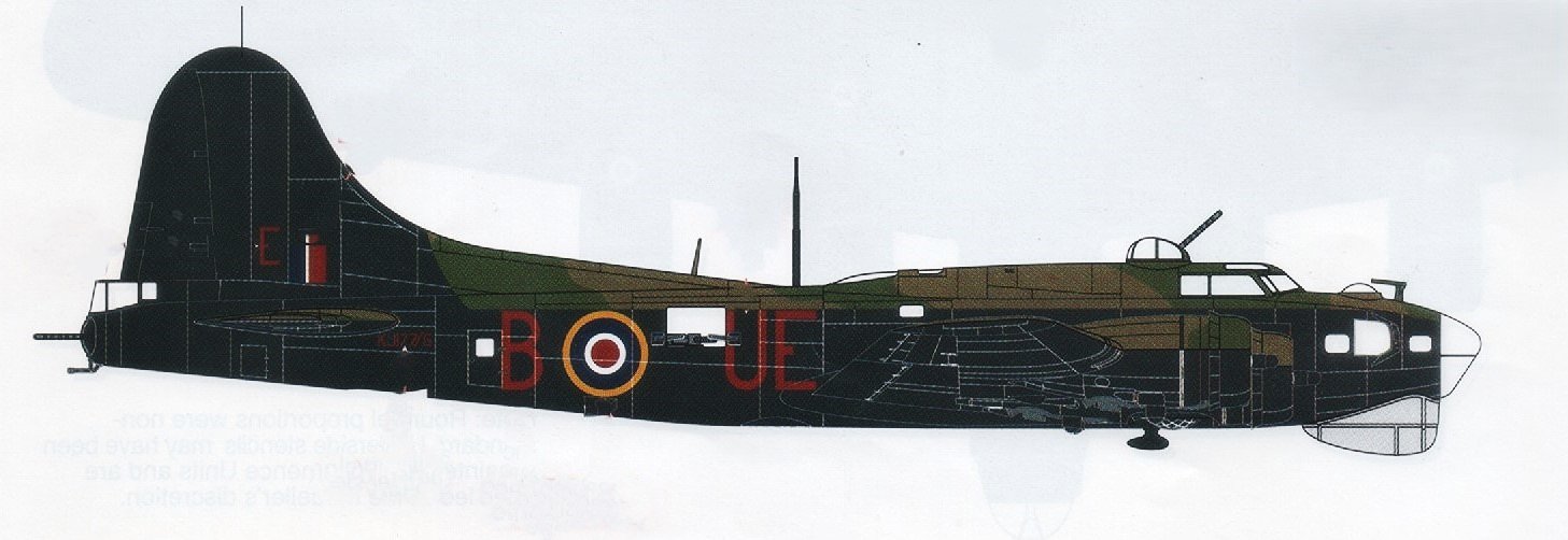 Airfix RAF Fortress III 100 Group