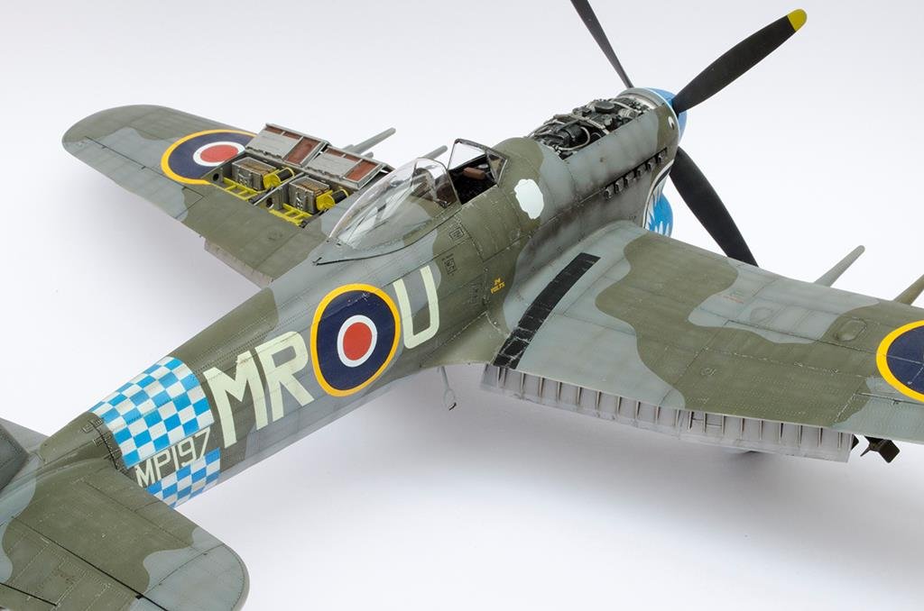 Airfix 1:24 Hawker Typhoon test shot