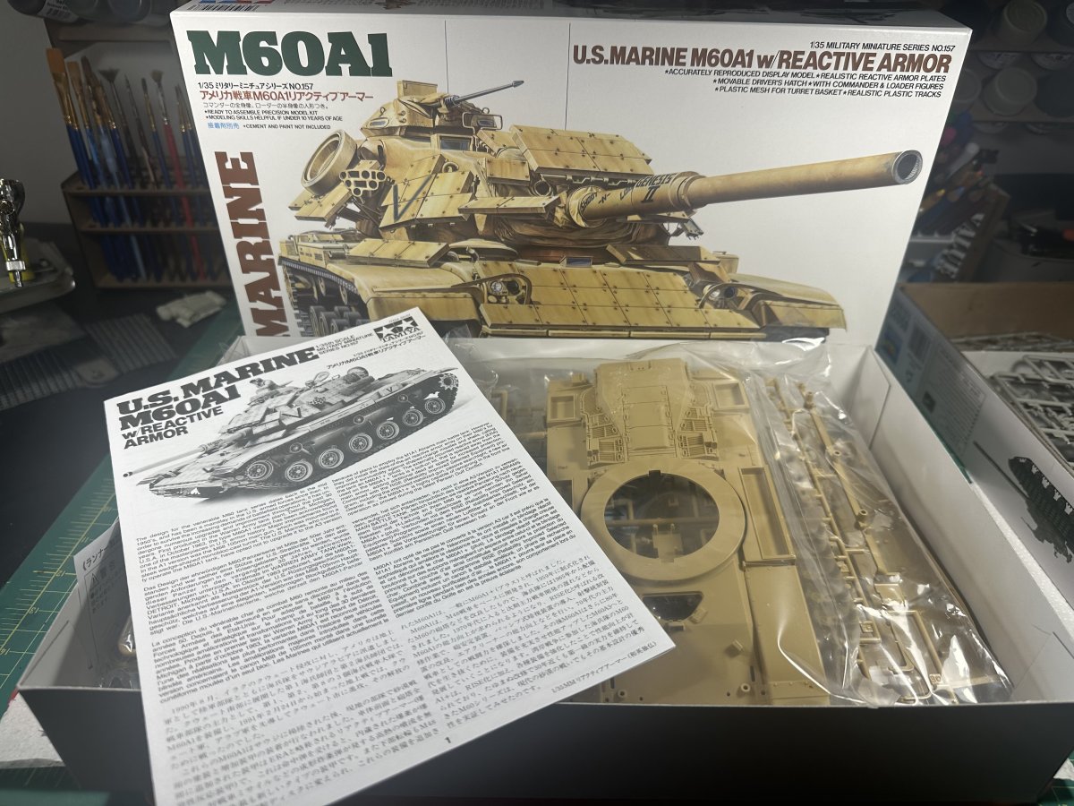 Tamiya 1/35 US M60A1 Heavy Tank