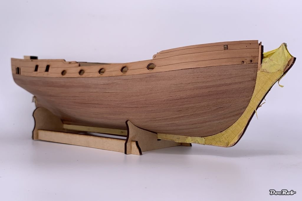 Duchess of Kingston - Wooden Sailing Yacht 1778 - Vanguard Models - 1/64