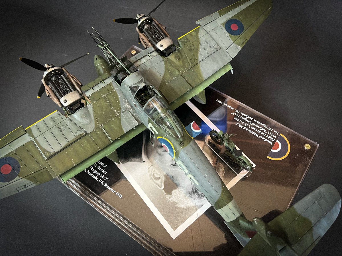 1/32 Westland Whirlwind with exposed engines