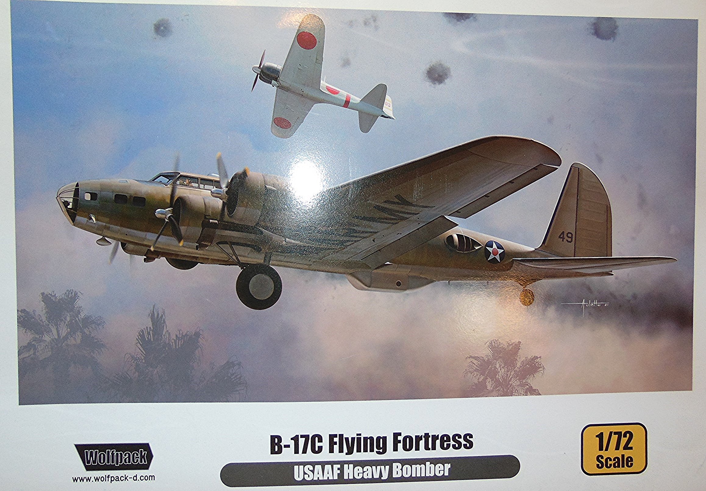1/72 B-17C next up