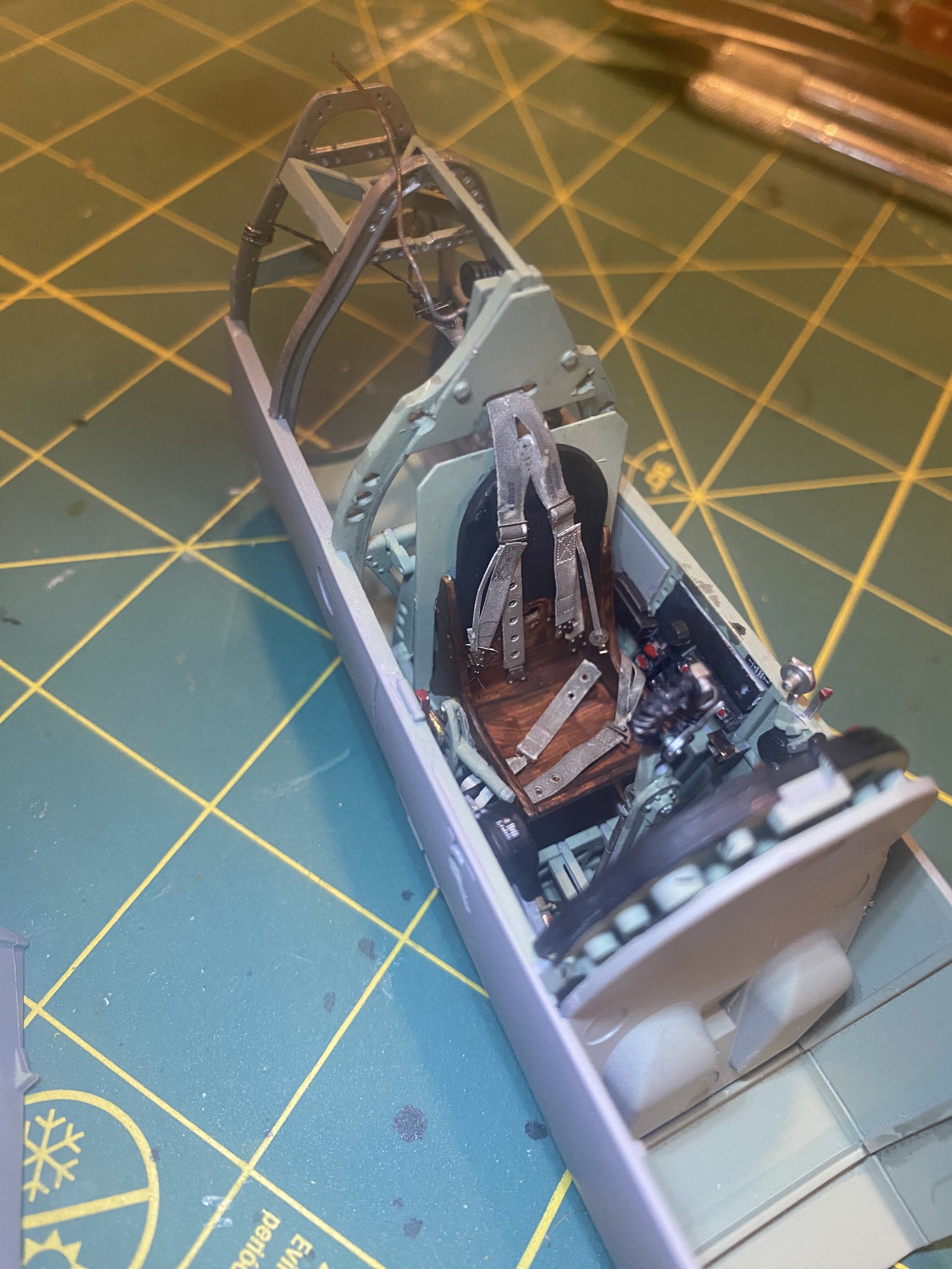My 1/24 airfix ‘new’ spitfire build