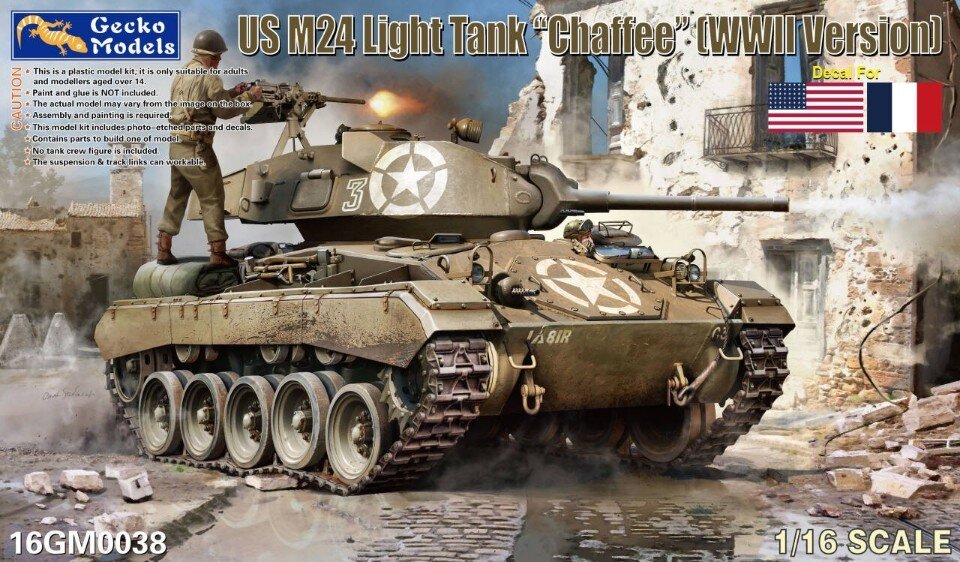 Big Gecko 1/16 Chaffee Available Now