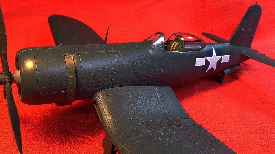 Tamiya FG-1D Corsair bubble top conversion RFI