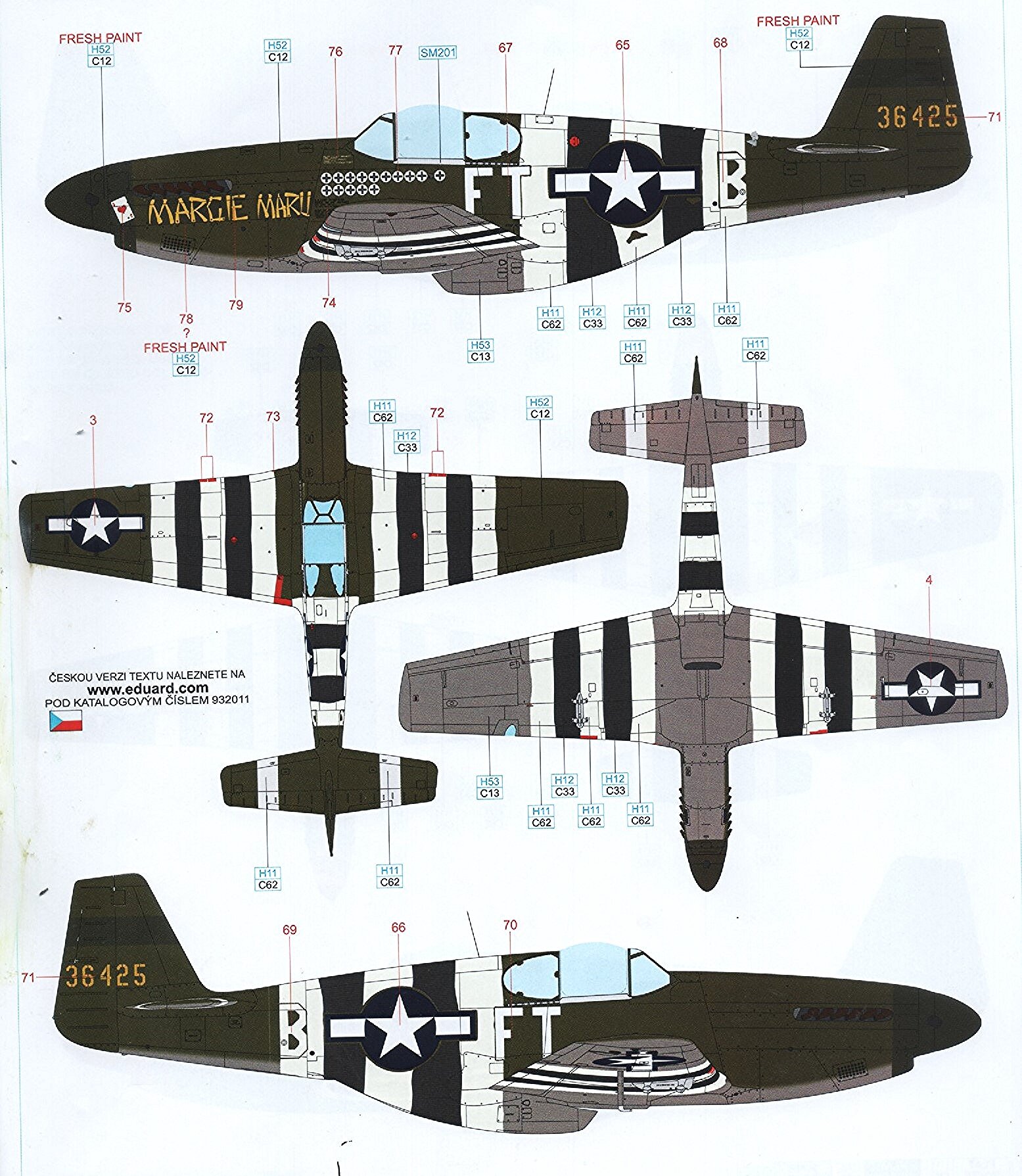 Eduard P-51B up next