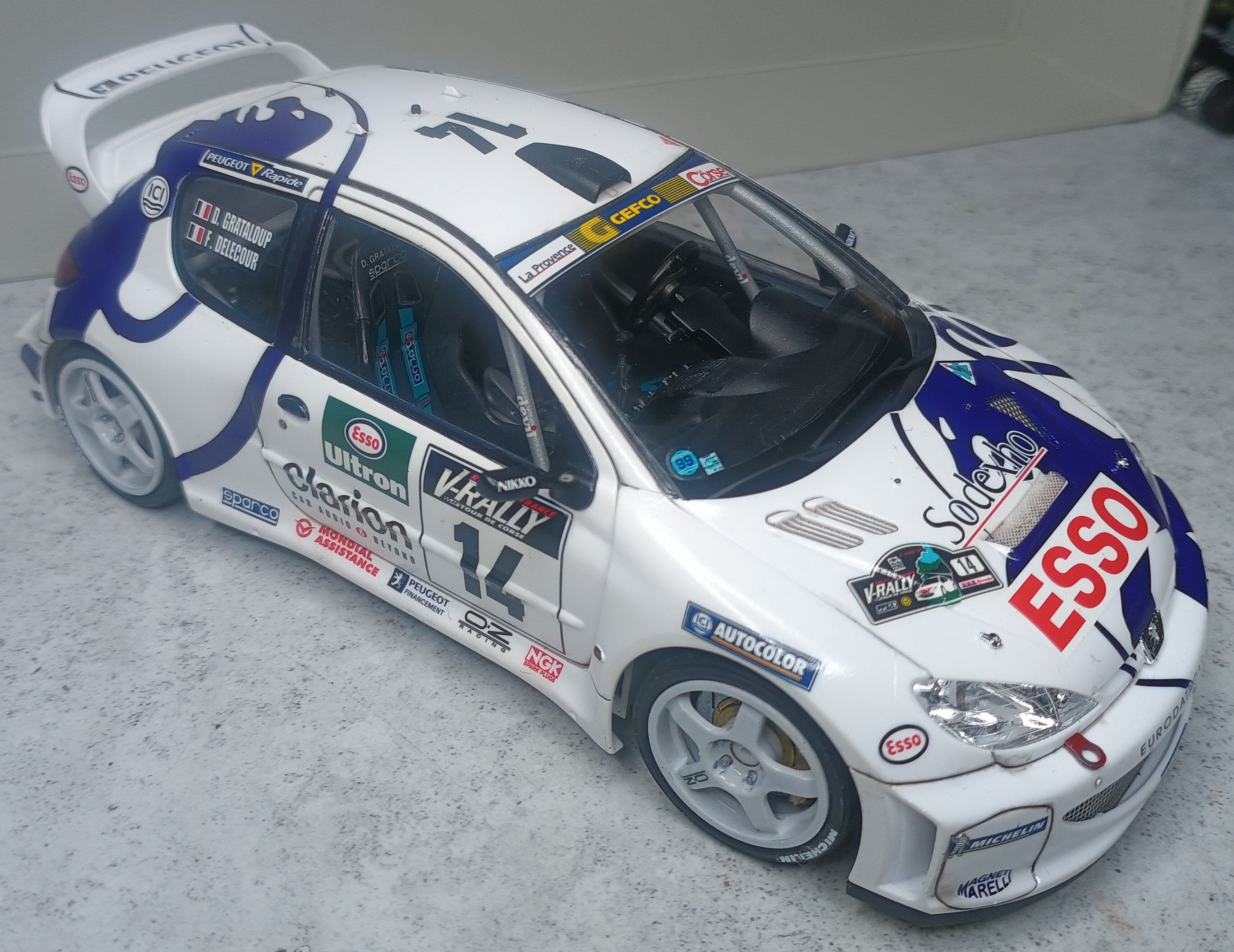 Tamiya Peugeot 206 WRC  1/24