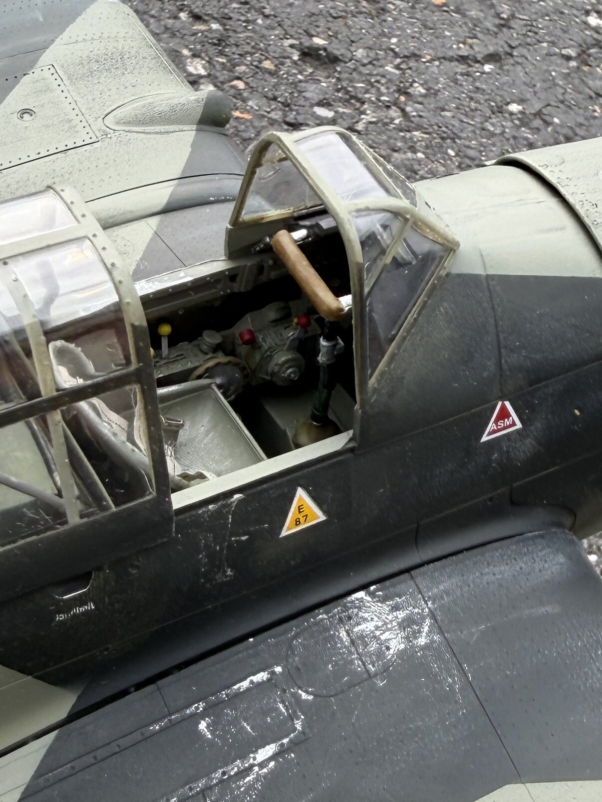 Airfix 1/24 ju87b Stuka. My last 1/24 scale model
