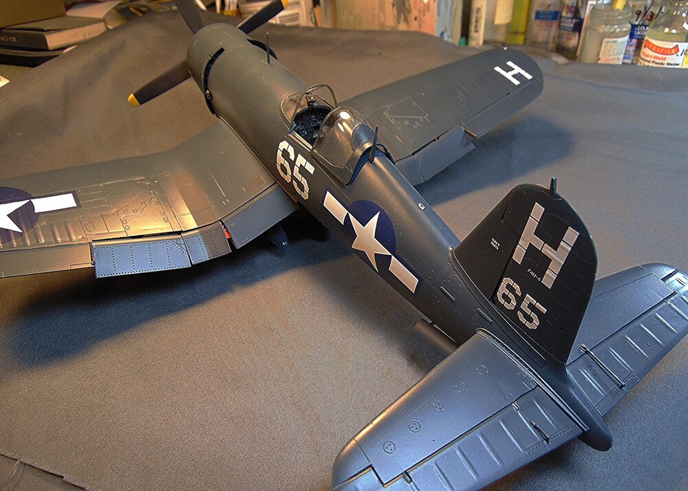 Trumpeter F4U-4 completed - Post your completed works in here. No 'in ...